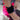 Aqualogix Medium Resistance Hybrid Fins - PInk