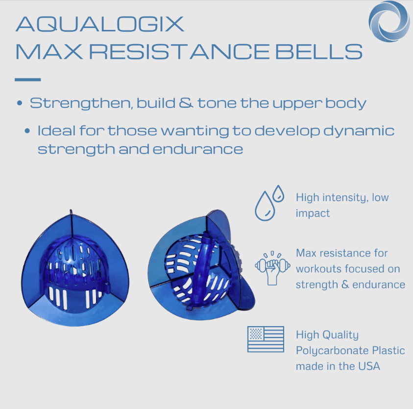 Aqualogix High Resistance Training Bells Hydrorevolution